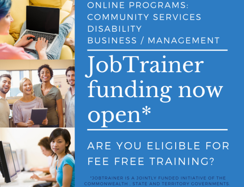 Fee Free Training under the JobTrainer program in the ACT